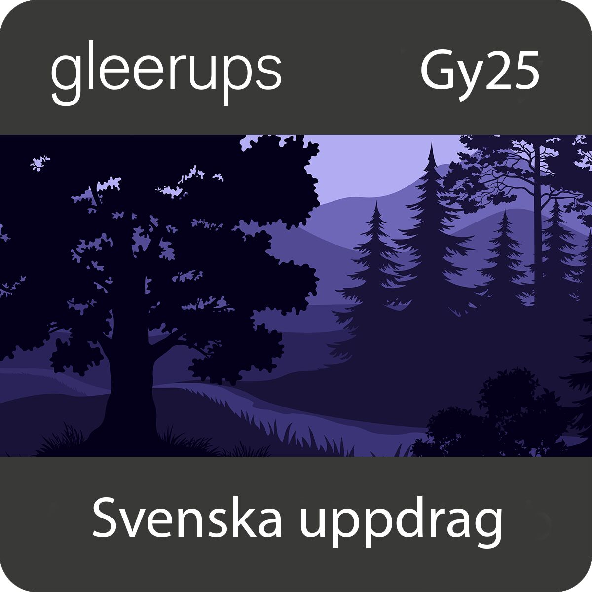Gleerups Utbildning AB Svenska uppdrag, digitalt läromedel, elev, Gy25