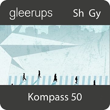 Gleerups Utbildning AB Kompass till samhällskunskap 50, digitalt, lärare