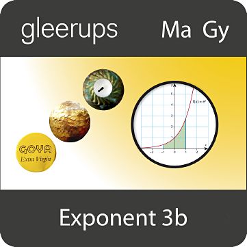 Gleerups Utbildning AB Exponent 3b, digitalt läromedel, elev