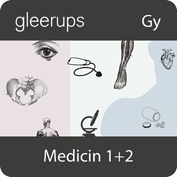 Gleerups Utbildning AB Medicin 1+2, digitalt läromedel, elev