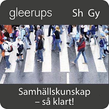 Gleerups Utbildning AB Samhällskunskap – så klart! Digitalt läromedel, elev