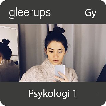 Gleerups Utbildning AB Psykologi 1, digitalt läromedel, elev, 6 el 12 mån