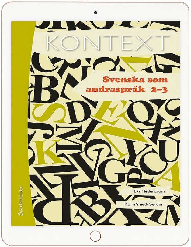 Studentlitteratur AB Kontext Svenska som andraspråk 2-3 - Digital elevlicens 12 mån