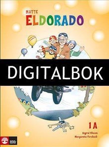 Natur & Kultur Läromedel Eldorado, matte 1A Grundbok Digitalbok ljud