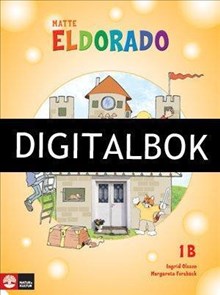 Natur & Kultur Läromedel Eldorado, matte 1B Grundbok Digitalbok ljud