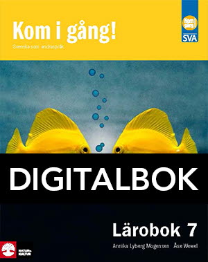 Natur & Kultur Digital Kom i gång! 7 Lärobok Digitalbok
