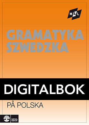 Natur & Kultur Digital Mål Svensk grammatik på polska Digital u ljud
