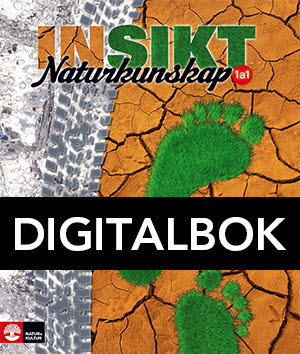 Natur & Kultur Digital Insikt Naturkunskap 1a:1 Lärobok Digitalbok