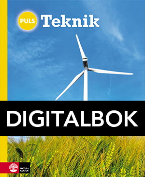 Natur & Kultur Digital PULS Teknik 7-9 Grundbok Digitalbok, fjärde upplagan