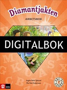Natur & Kultur Läromedel ABC-klubben åk 2 Arbetsbok Digitalbok ljud Diamantjakten