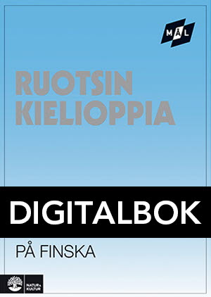 Natur & Kultur Digital Mål Svensk grammatik på finska Digital u ljud