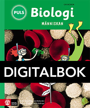 Natur & Kultur Digital PULS, Biologi 4-6 Människan Grundbok Digitalbok, tredje uppl