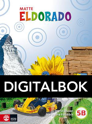 Natur & Kultur Digital Eldorado, matte 5B Grundbok Digital UK