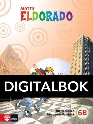 Natur & Kultur Digital Eldorado, matte 6B Grundbok Digital UK