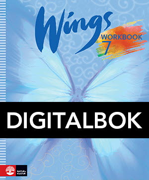 Natur & Kultur Digital Wings 7 Workbook Digitalbok