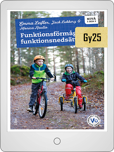 Liber Funktionsförmåga och funktionsnedsättning nivå 1 och 2 Onlinebok