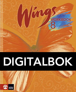 Natur & Kultur Digital Wings 8 Workbook Digitalbok