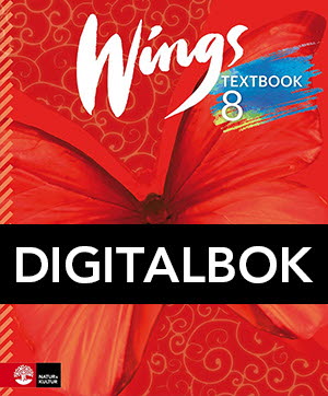 Natur & Kultur Digital Wings 8 Textbook Digitalbok
