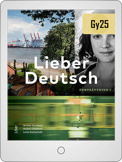 Liber Lieber Deutsch Fortsättning 1 Digital (elevlicens)