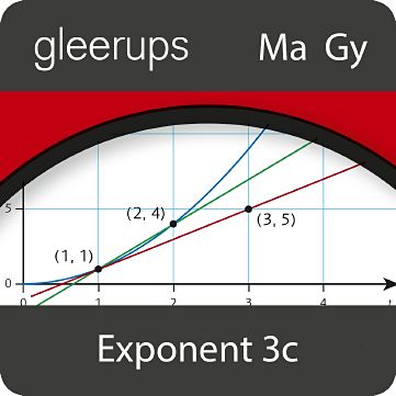 Gleerups Utbildning AB Exponent 3c, digitalt läromedel, lärare