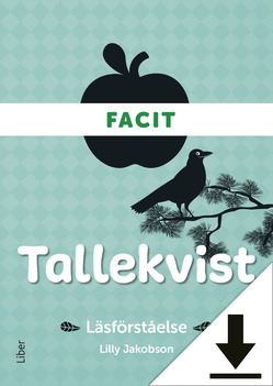 Liber Äppel Päppel - Tallekvist Facit (nedladdningsbar)