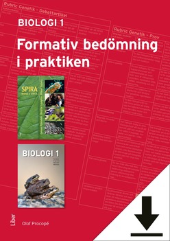 Liber Formativ bedömning i praktiken: Biologi 1 (nedladdningsbar)