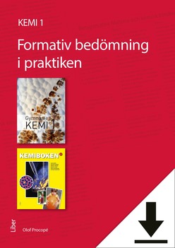 Liber Formativ bedömning i praktiken: Kemi 1 (nedladdningsbar)