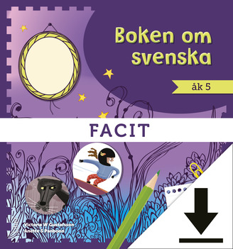Liber Boken om svenska åk 5 Facit (nedladdningsbar)
