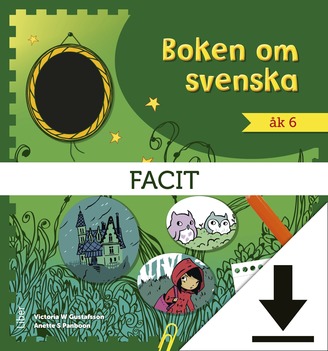 Liber Boken om svenska åk 6 Facit (nedladdningsbar)