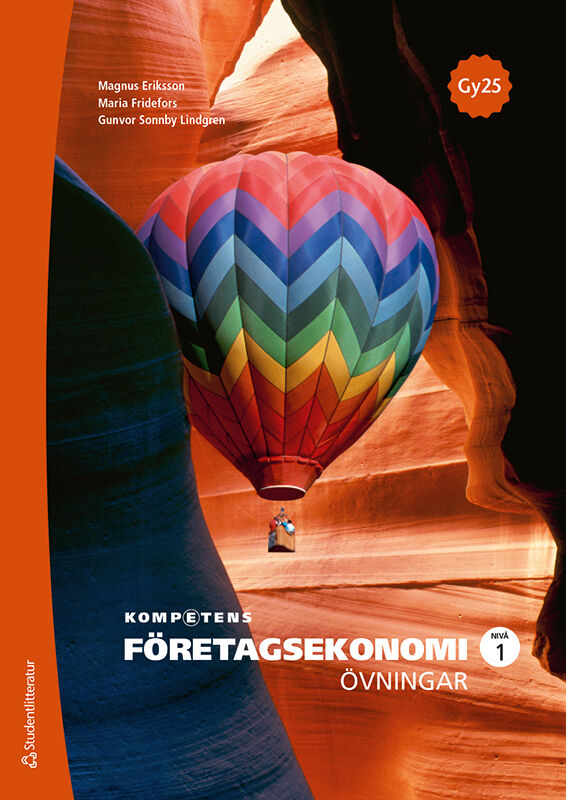 Studentlitteratur AB Kompetens Företagsekonomi Nivå 1 Övningar Digital elevlicens 12 mån