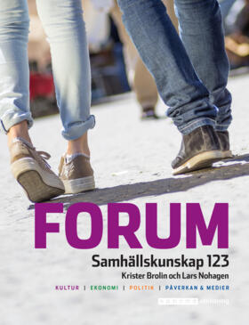 Sanoma Utbildning Forum Samhällskunskap 123 onlinebok