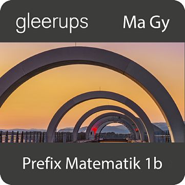 Gleerups Utbildning AB Prefix Matematik 1b, digitalt läromedel, lärare
