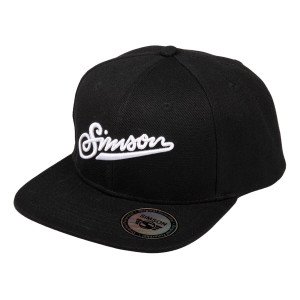 Basecap schwarz - Motiv SIMSON weich
