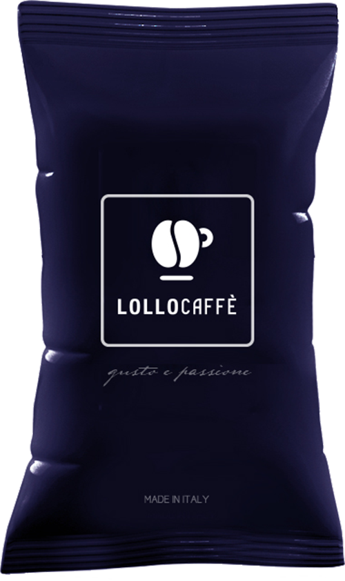 Lollo Caffè 75 Capsule Nims Compatibili Lavazza Espresso e Cappuccino Bidose Lollo