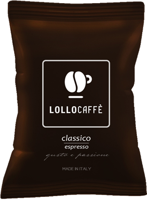 Lollo Caffè 100 Capsule Classico Compatibili Espresso Point