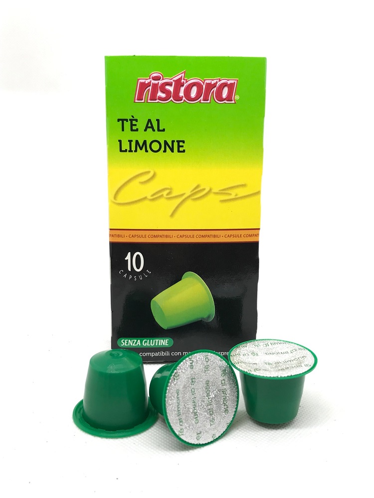 Ristora 10 Capsule Nespresso The Limone Compatibili