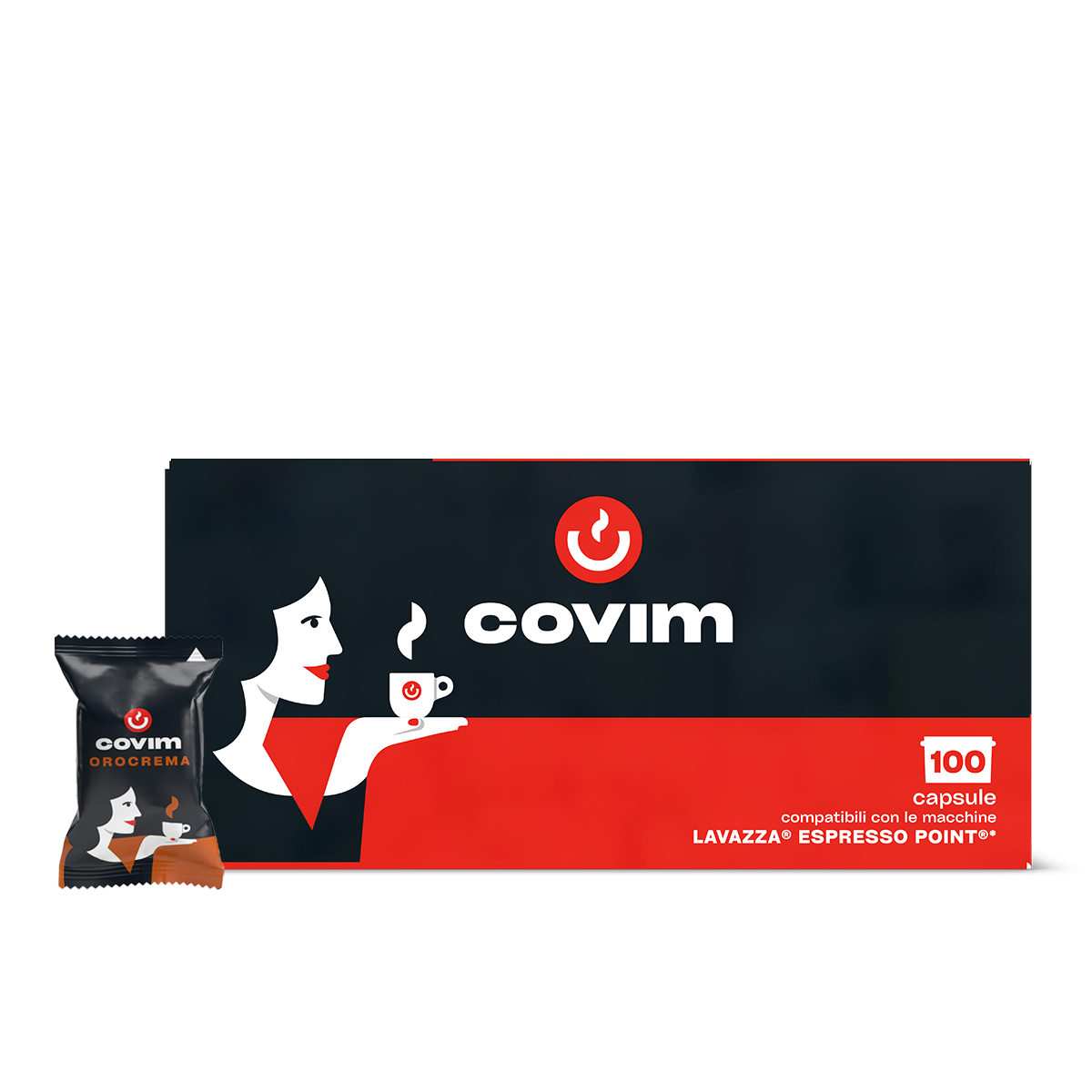 Covim 100 Capsule Caffè OroCrema Espresso Point EPY