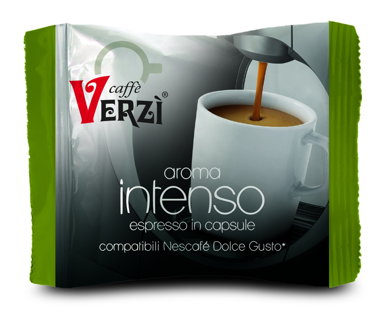 Verzì 50 Capsule Dolce Gusto Compatibili Caffè d'Italia VERZI Intenso