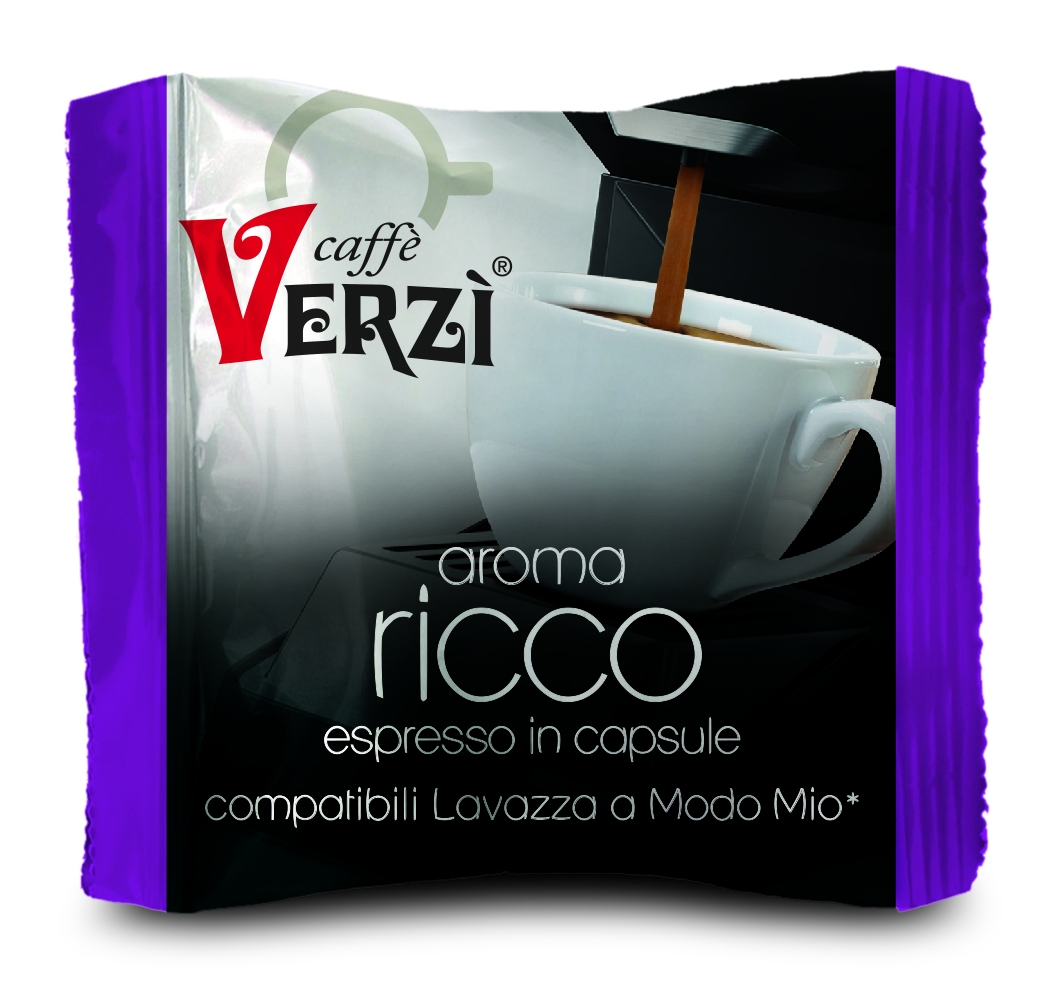 Verzì 100 Capsule Lavazza A Modo Mio Compatibile Ricco Verzi Caffè