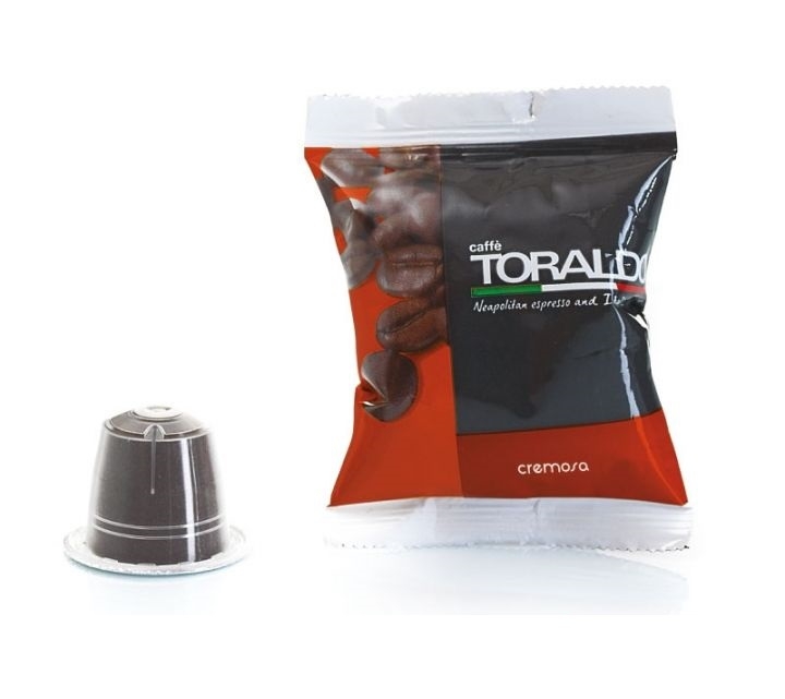 Toraldo 100 Capsule Nespresso Compatibile Miscela Cremosa