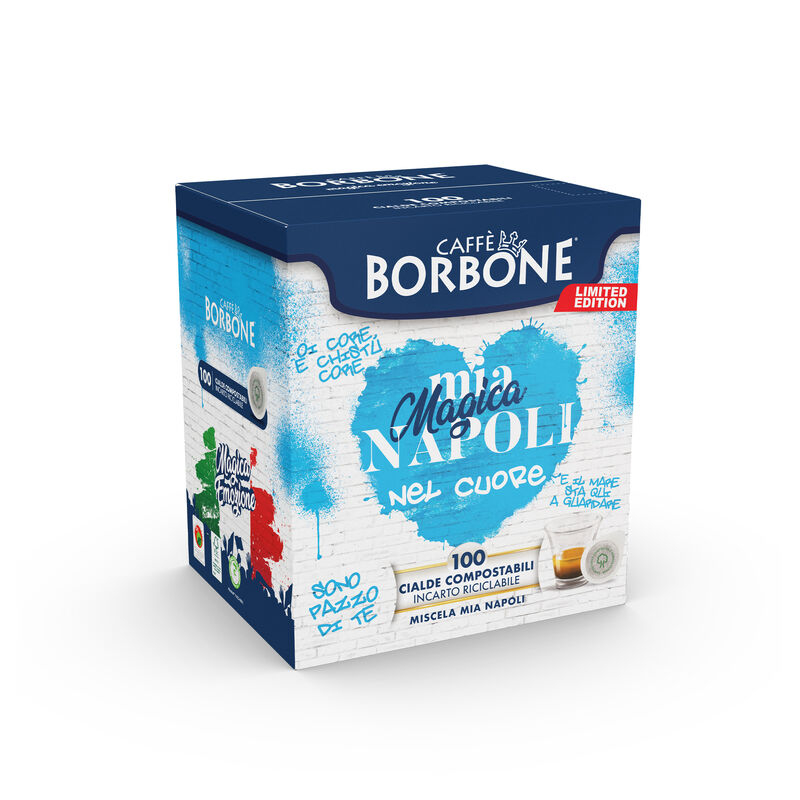 Borbone 100 Caffè Mia Magica Napoli Cialde ESE in Carta Filtro 44 mm