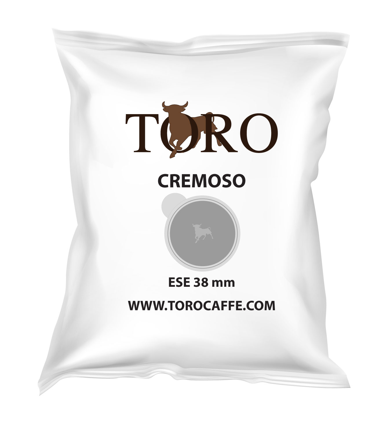 Caffè Toro 100 Cialde ESE Toro dm 38 mm Cremoso