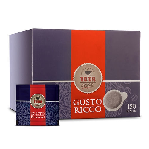 ToDa 150 Cialde Gusto Ricco Caffè Gattopardo ESE 44mm