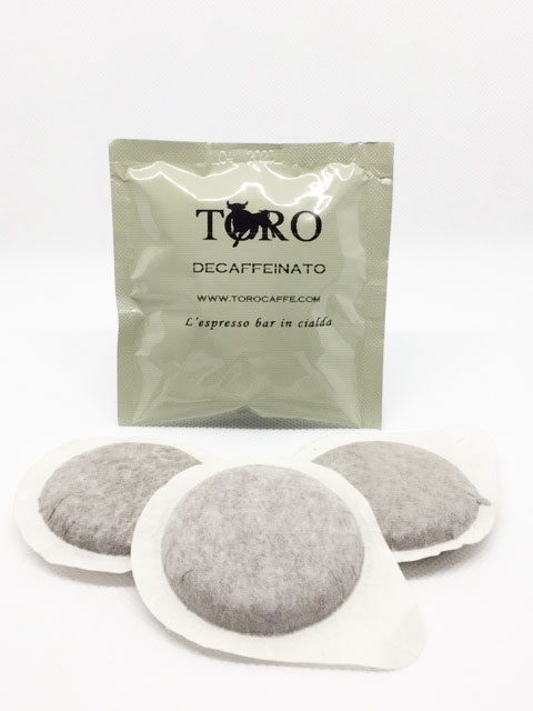 Caffè Toro 100 Cialde ESE Toro Decaffeinato 44mm