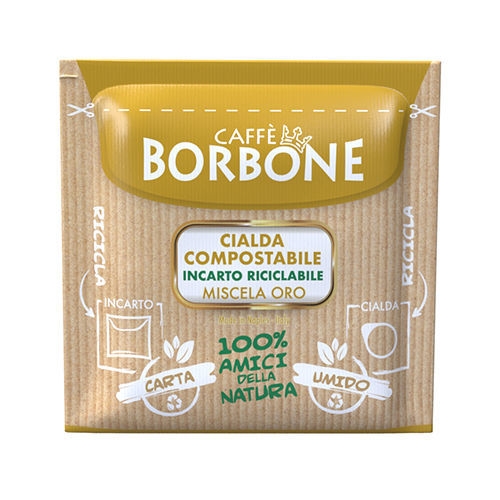 Borbone 50 Caffè Oro Cialde ESE in Carta Filtro 44 mm
