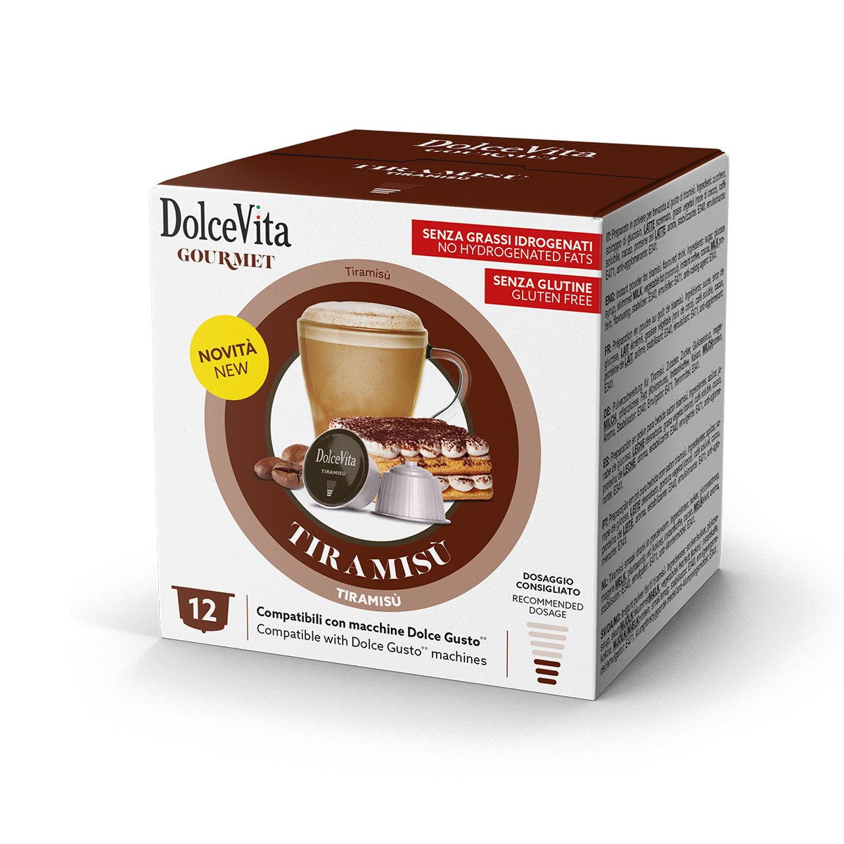 Dolce Vita 12 Capsule Dolce Gusto® TIRAMISU'
