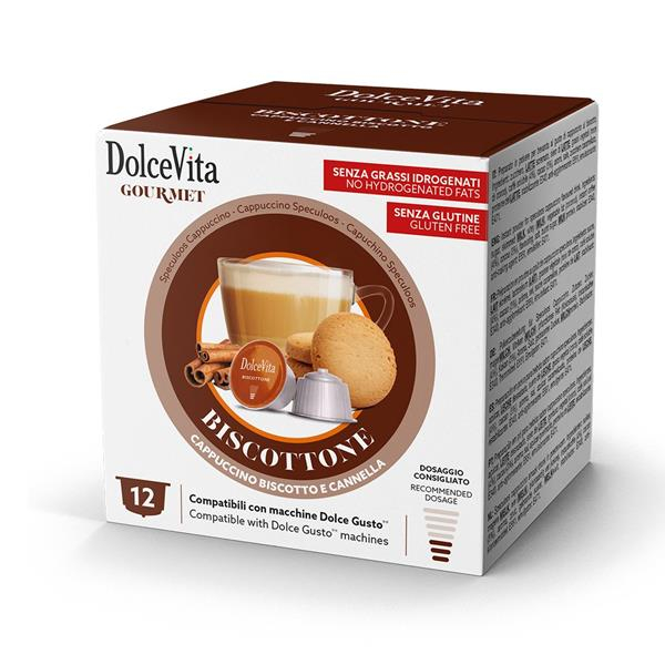 Dolce Vita 12 Capsule Dolce Gusto® BISCOTTONE