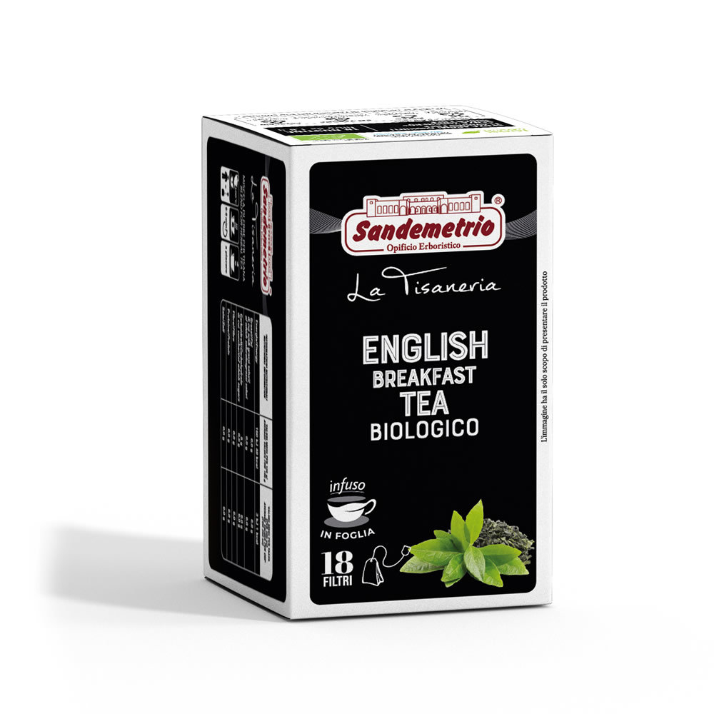 Sandemetrio 18 Filtri di Te English Breakfast BIO