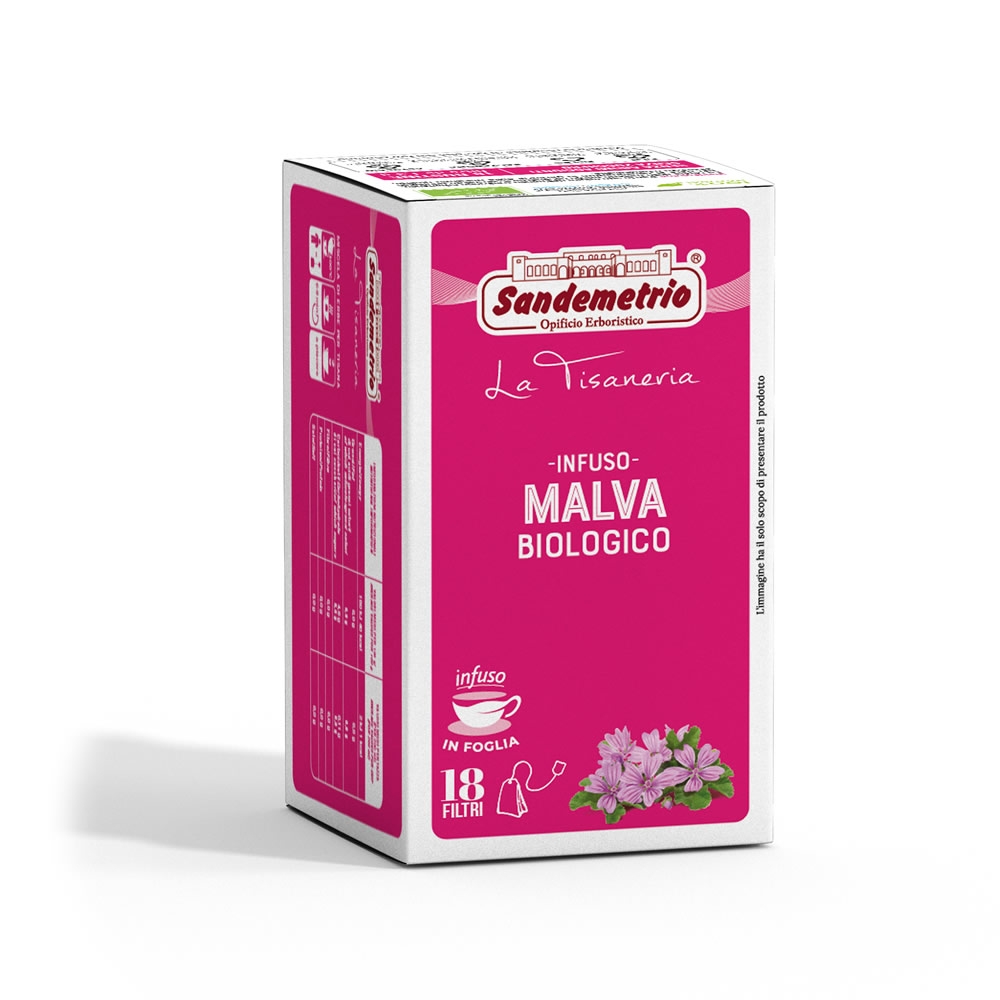 Sandemetrio 18 Filtri di Infuso alla Malva BIO