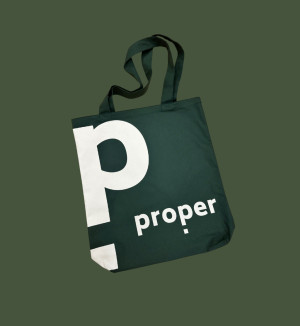 Zielona torba PROPER